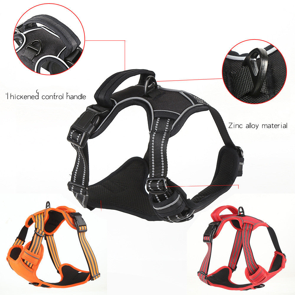 PetUp No-Pull Reflective Dog Harness Vest