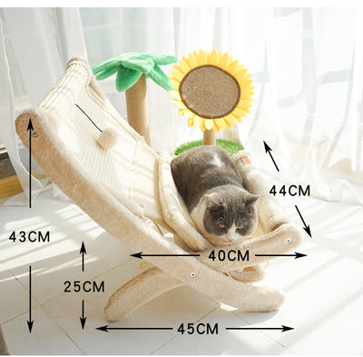 PetUp Cat Sofa Bed Sunbathing Chair