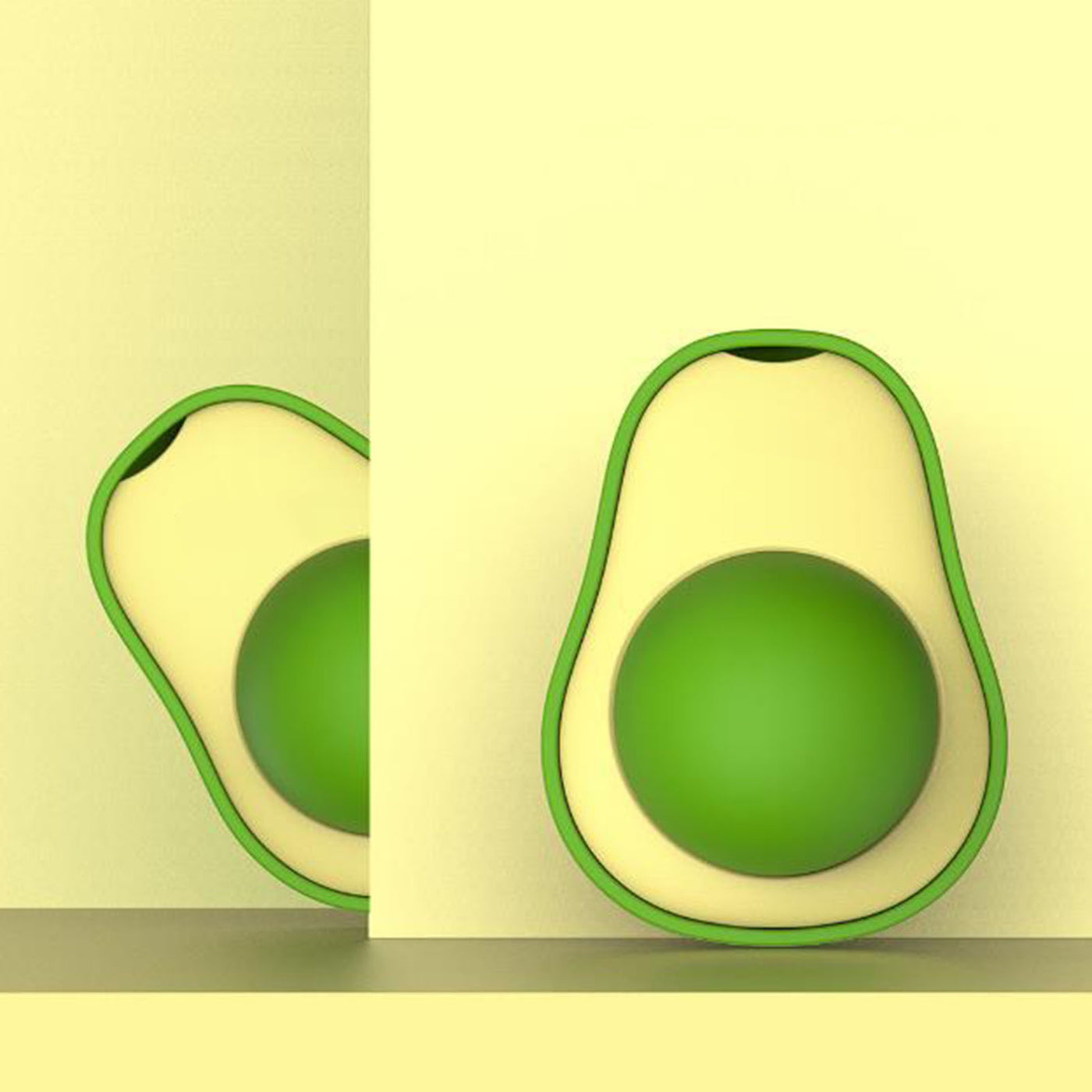 PetUp™ Cat Licking Avocado Catnip Toy