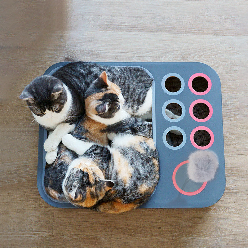 PetUp Formaldehyde-Free Cat Scratching Toy & Nest