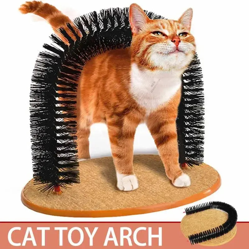 PetUp™ Cat Toy Arch for Self-Grooming and Scratching
