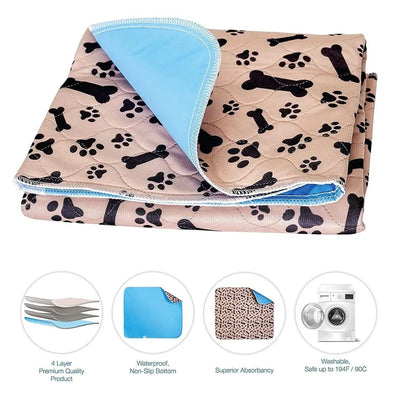 PetUp™ Waterproof Reusable Dog Bed Mats